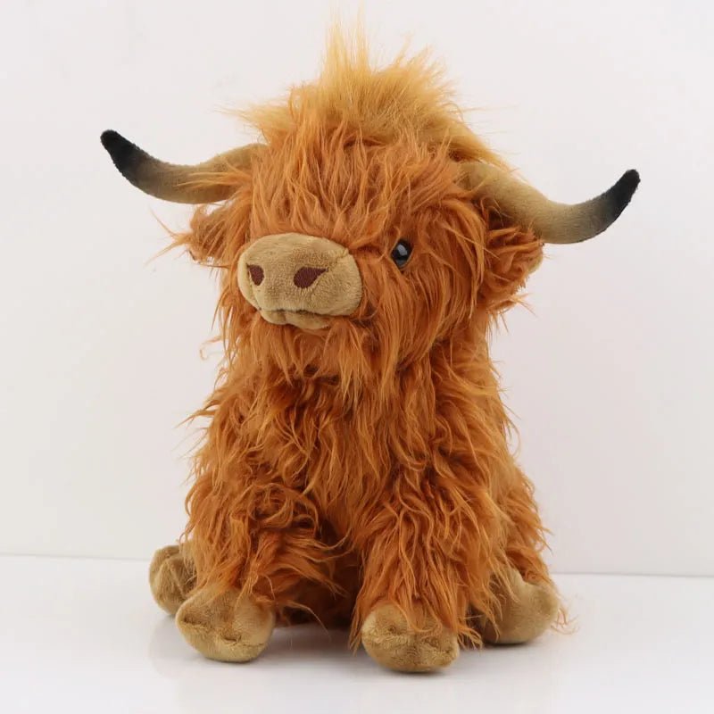 Plushie Realistic Highland Cow, Three Colors, 10" | 25 cm plush toy – – – Image 3 | Plushie Produce