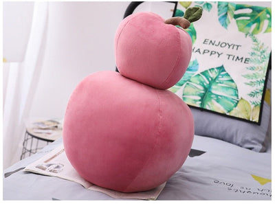Plushie Realistic Large Red Apple, 10-16" | 25-40 cm plush toy – – – Image 2 | Plushie Produce