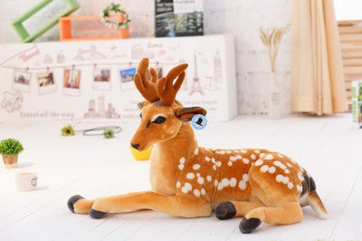 Plushie Realistic Lying Deer, 1-3.6 ft | 30-110 cm plush toy – – – Image 4 | Plushie Produce