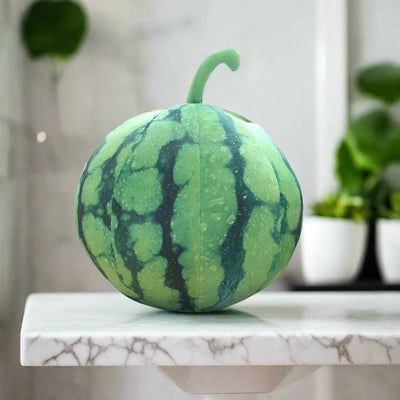 Plushie Realistic Watermelon, 10-12" | 25-30 cm plush toy – – – Image 4 | Plushie Produce