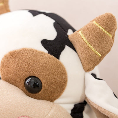 Plushie Sitting Dairy Cow, 1-2.5 ft | 30-75 cm plush toy – – – Image 6 | Plushie Produce