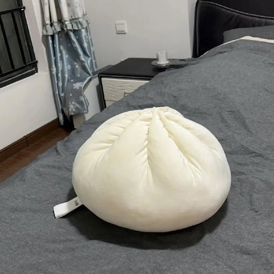 Plushie Steamed Bun Chair, 18" | 45 cm plush toy – – – Image 4 | Plushie Produce