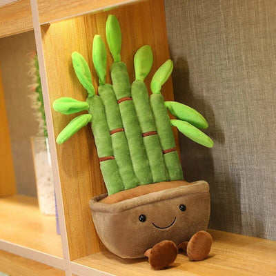 Potted Bamboo Plushie, Three Colors, 16" | 41 cm plush toy – – – Image 6 | Plushie Produce