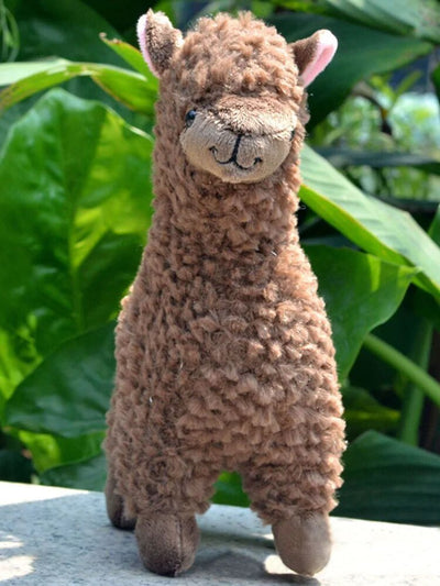 Realistic Alpaca Plushie, Four Styles, 9" | 23 cm plush toy – – – Image 7 | Plushie Produce