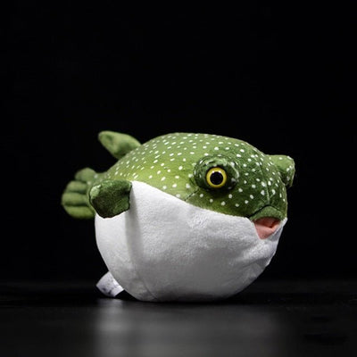 Realistic Pufferfish Plush Toy, 5" | 12 cm plush toy – – – Image 2 | Plushie Produce