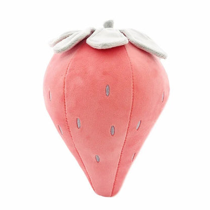 Realistic Strawberry Plushie, Two Colors, 8" | 20 cm plush toy – – – Image 4 | Plushie Produce
