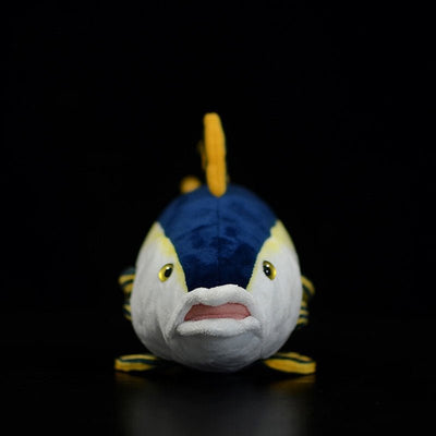 Realistic Yellowfin Tuna Plush Toy, 16" | 40 cm plush toy – – – Image 2 | Plushie Produce