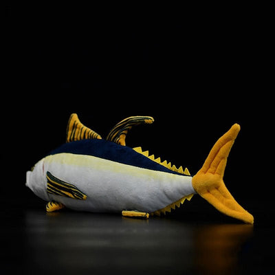 Realistic Yellowfin Tuna Plush Toy, 16" | 40 cm plush toy – – – Image 4 | Plushie Produce