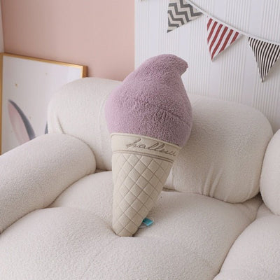 Soft Serve Ice Cream Cone Plushie, Six Varieties, 16-24" | 40-60 cm plush toy – – Cotton Candy – Image 8 | Plushie Produce