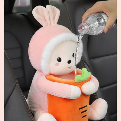 Stuffed Animal Car Tissue Holder/Trash Can, Four Styles, 16" | 40 cm plush toy – – – Image 3 | Plushie Produce