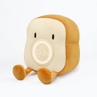 Toasty Time: The Plushie Bread Alarm Clock plush toy – – Awake – Image 7 | Plushie Produce