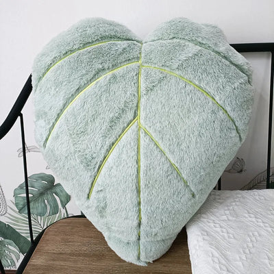 Tropical Leaf Plushie Throw Pillow, 22 Styles plush toy – – S15 Plant Pillow – Image 28 | Plushie Produce
